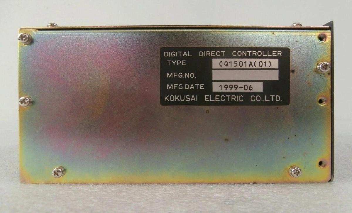 Used Kokusai Electric CQ1501A(01) Digital Direct Controller ACCURON DD-1203V Working