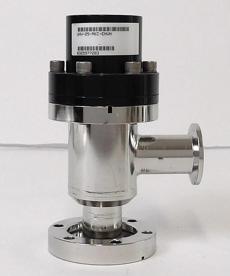 Used MKS Instruments UHV-25-AKC-ENVN Angle Valve Reseller Lot of 5 Working Surplus