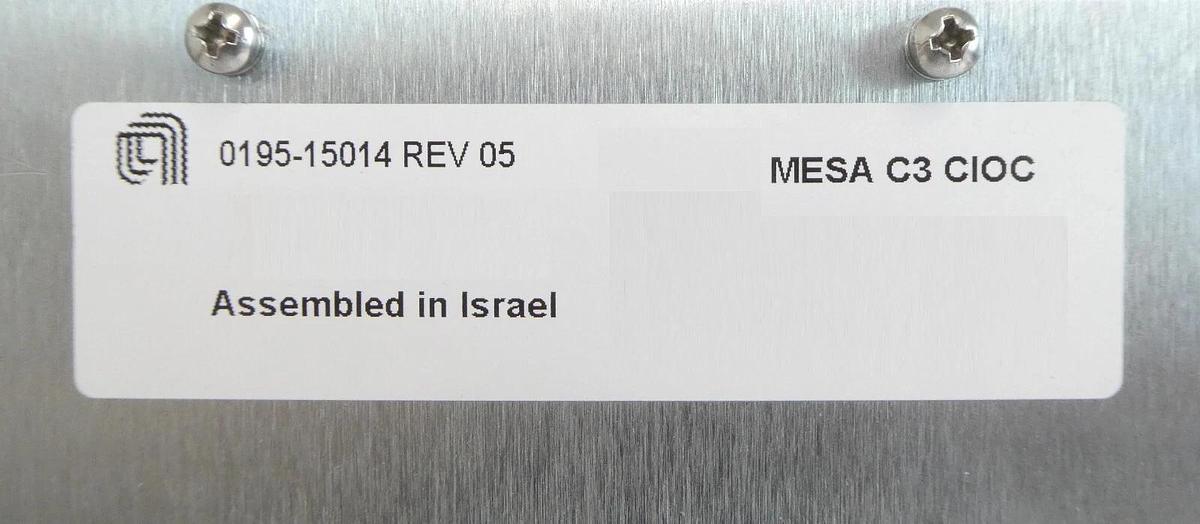 Used AMAT Applied Materials 0195-15014 Interface Module MESA C3 CIOC Producer Working