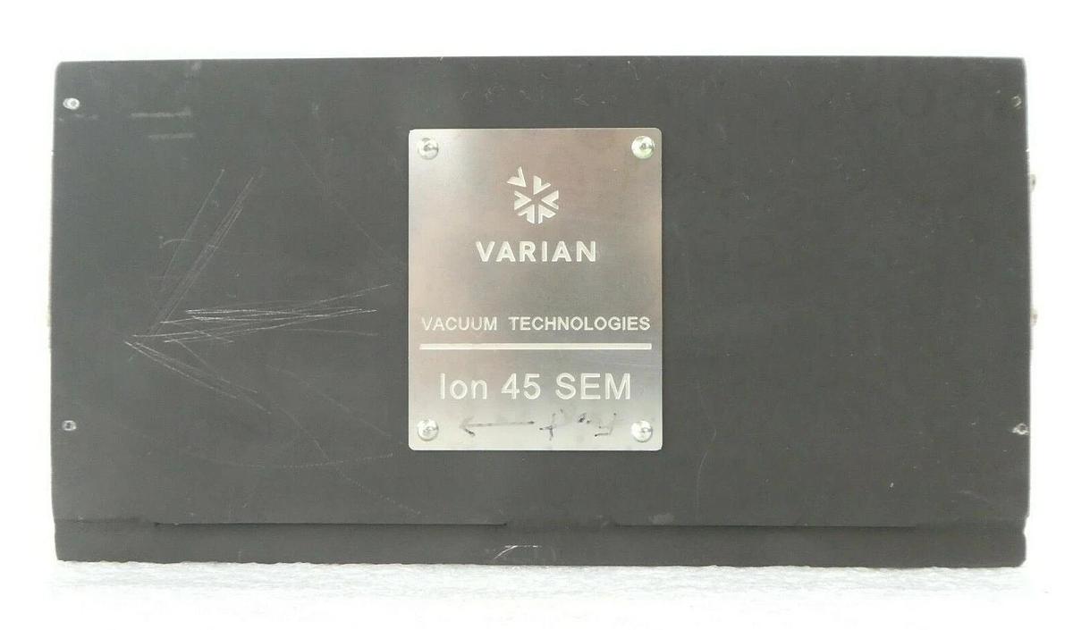 Used Varian Ion 45 SEM Pump Base Magnet Assembly KLA-Tencor eS31 Working Surplus