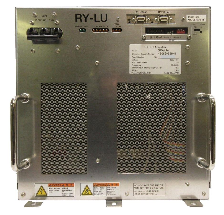 Used Nikon 4S066-590-4 RY-LU Amplifier Module SPA4741 4S013-684-1 NSR Working