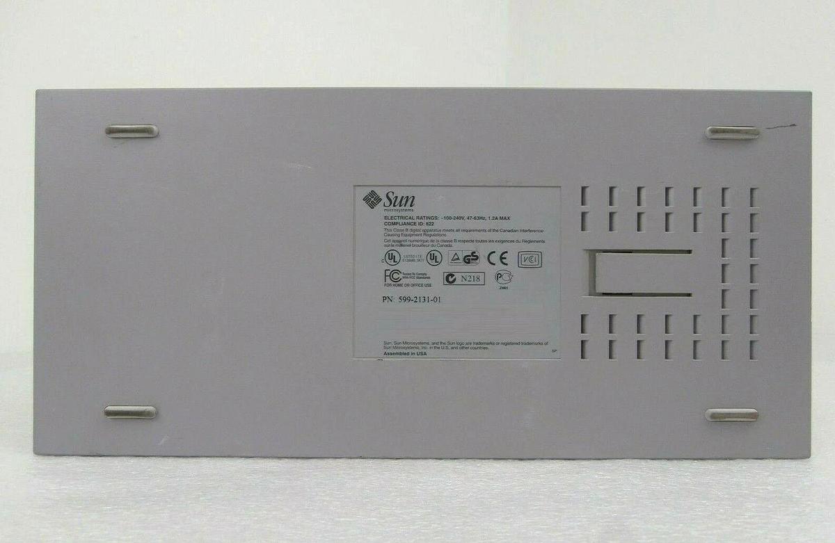 Used Sun Microsystems 599-2131-01 External Tape with 40GB Fujifilm DLTape IV Working