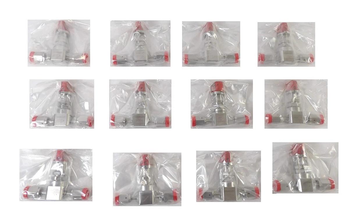 Used Ham-Let HM20-4VKLQ-GF4-ISLT Diaphragm Valve Lot of 12 New
