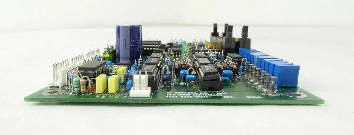 Used RF Services 9200-0004-08 RFS 500M Controller PCB RF Match 9200-0004-01 Working
