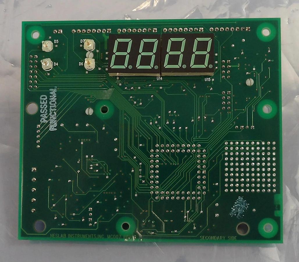 Used Neslab Instruments 024496.3A Operator Interface Panel PCB Assembly Working