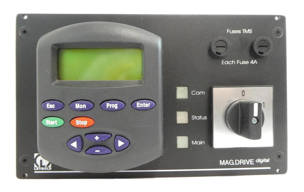 Used Leybold 400035V0001 Turbomolecular Pump Controller MAG.DRIVE digital Surplus
