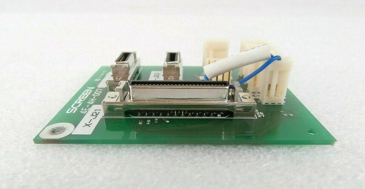 Used DNS Dainippion Screen 4E-4H-0071 Interface Board PCB Working Spare