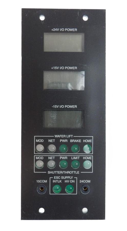 Used AMAT Applied Materials 0100-00525 Chamber I/O Display Panel 0130-00525 Working