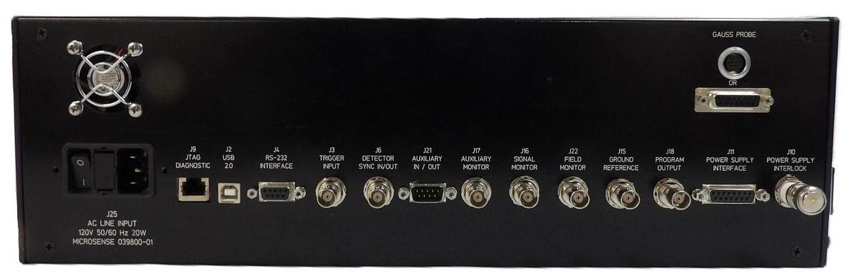 Used Microsense 039870-F01 Magnetic Feild Sample Controller FCM-10 Working Surplus