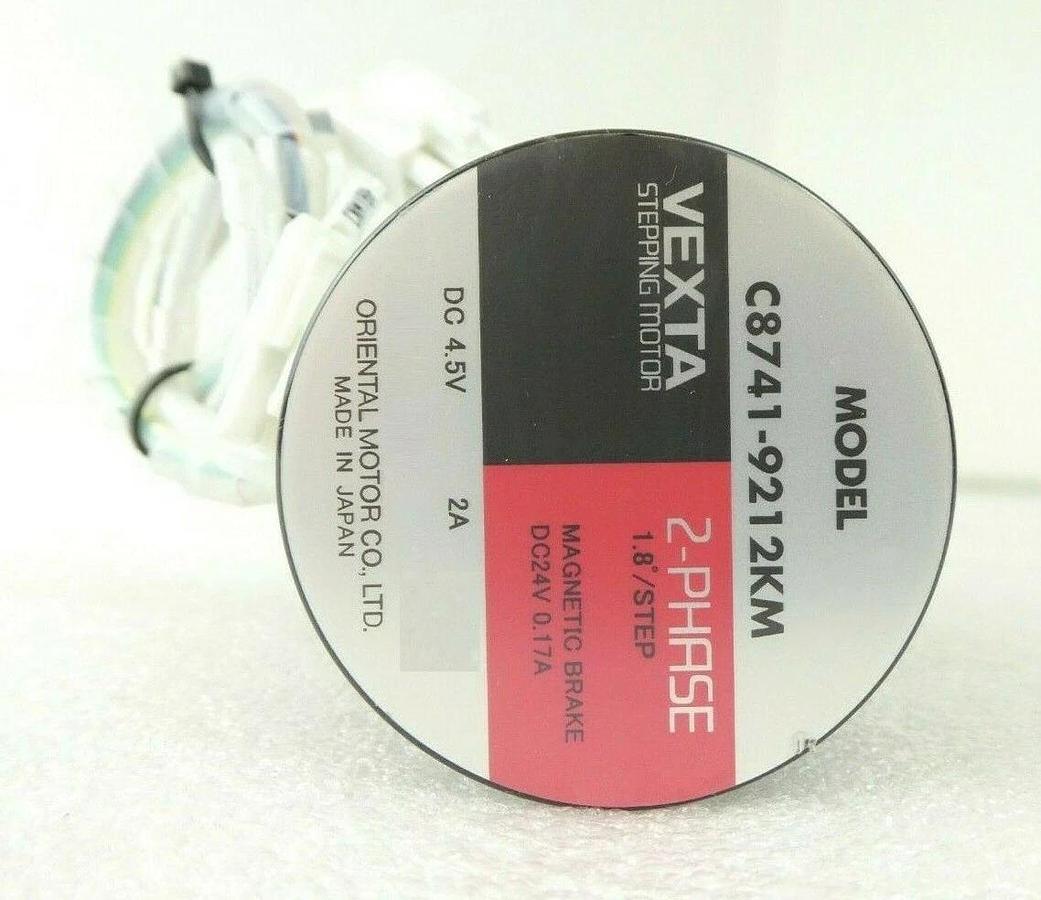 Used Oriental Motor C8741-9212KM Stepping Motor VEXTA Lot of 4 TEL Lithius Working
