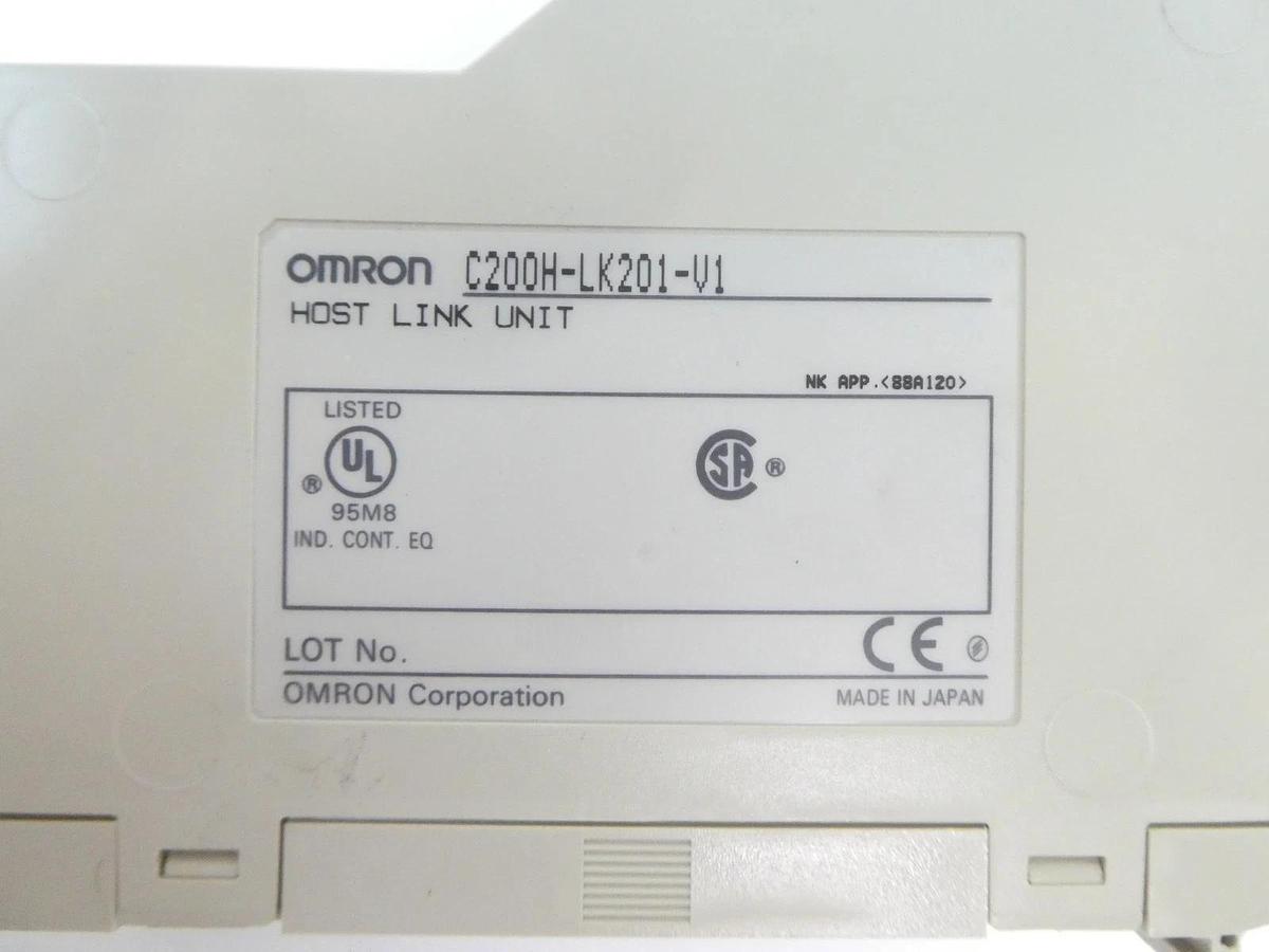 Used Omron Sysmac C200HS Programmable Logic Controller PLC Working Surplus