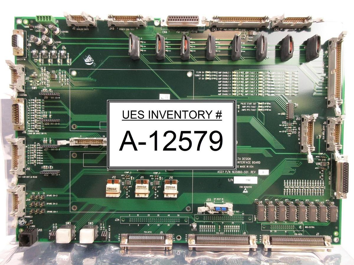 Used Delta Design 1935860-501 PXI-TC Interface Board PCB Rev. D Summit ATC Used