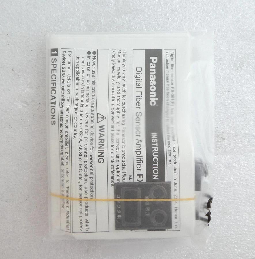 Panasonic FX-301-NK2 Digital Fiber Sensor Amplifier FX-301 Lot of 26 New