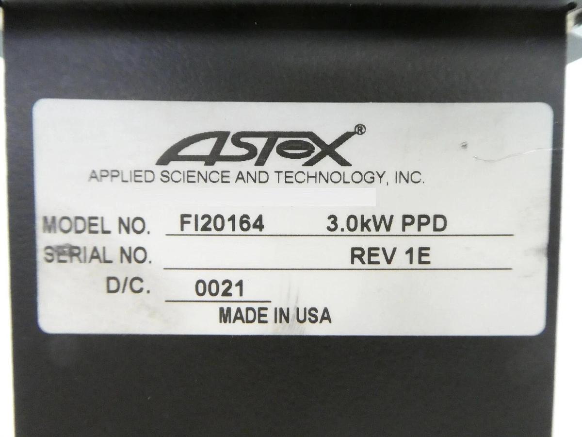 Used ASTeX Applied Science FI20164 Precision Power Detector Microwave RF Working