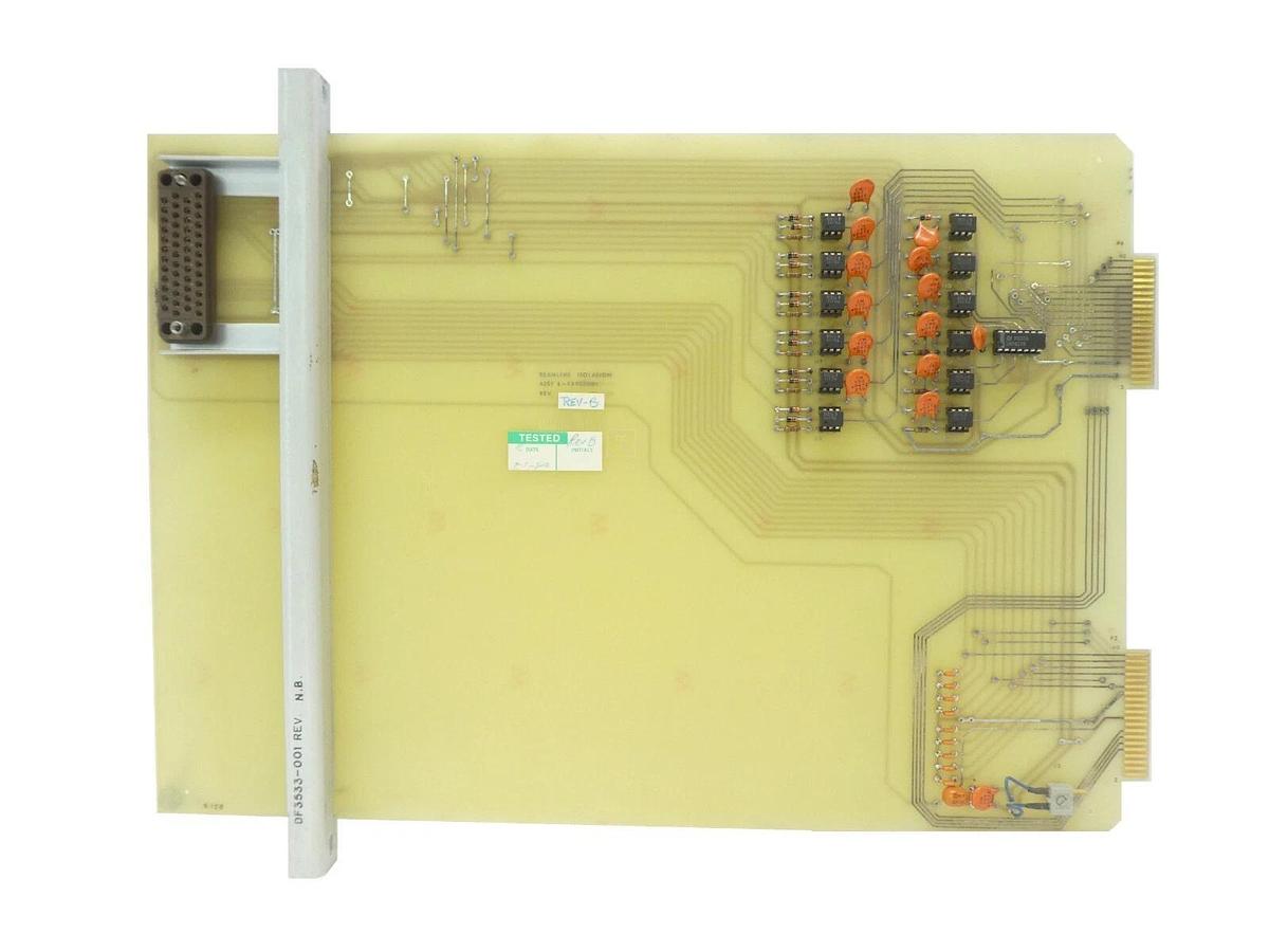 Used Varian Semiconductor VSEA E-F3442001 Beam Line Isolation PCB Card Rev. B Working