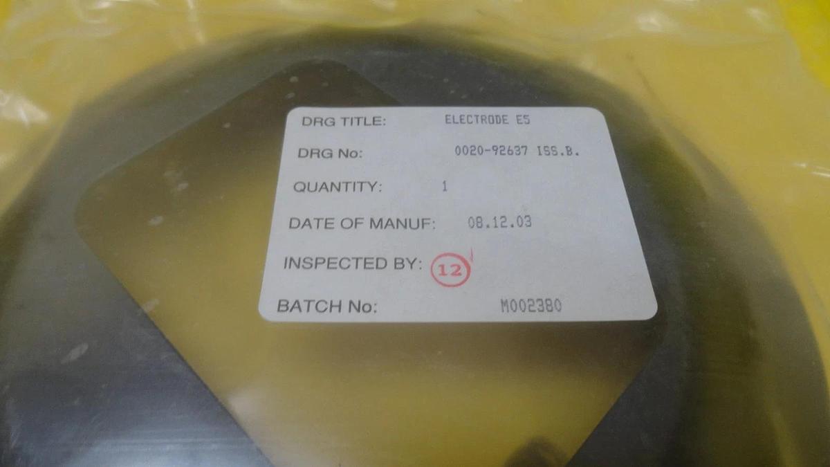 Used AMAT Applied Materials 0020-92637 Electrode E5 New