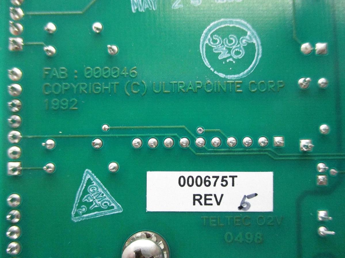 Used Ultrapointe 000675T Lon Motor Driver Board PCB Rev. 5 KLA-Tencor CRS-1010S Used