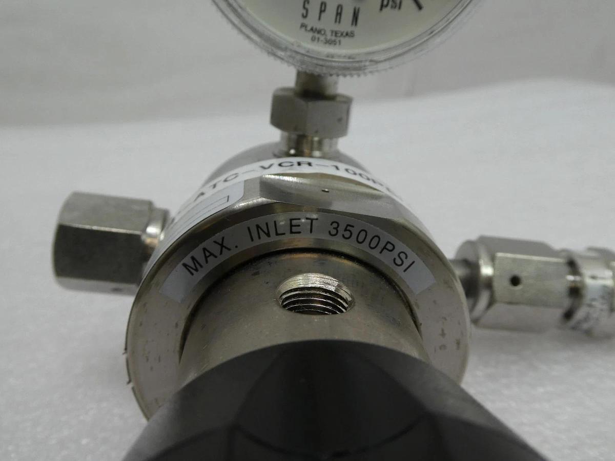Used APTech AP1010SM 3PW FV4 FV4 IV4 Single Stage Regulator Valve Reseller Lot of 3