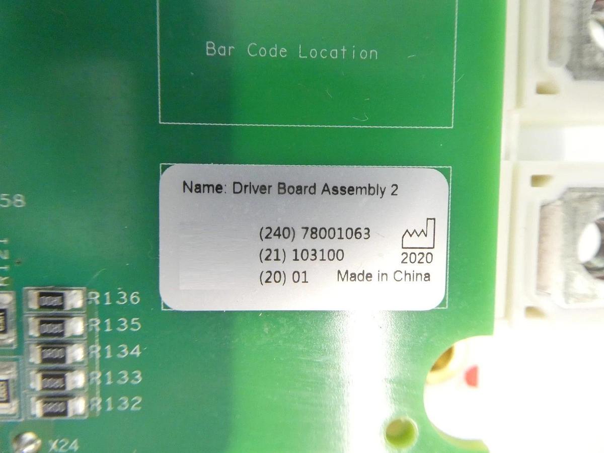 Used United Imaging 78001124 UIH-C V02 Driver PCB Assembly 2 60001345 Working Spare