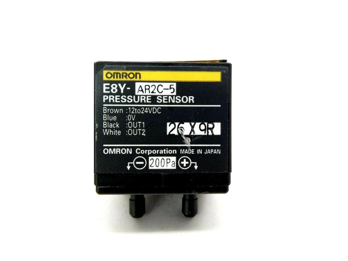 Used Omron E8Y-AR2C-5 Pressure Sensor E8Y Reseller Lot of 6 Working Surplus