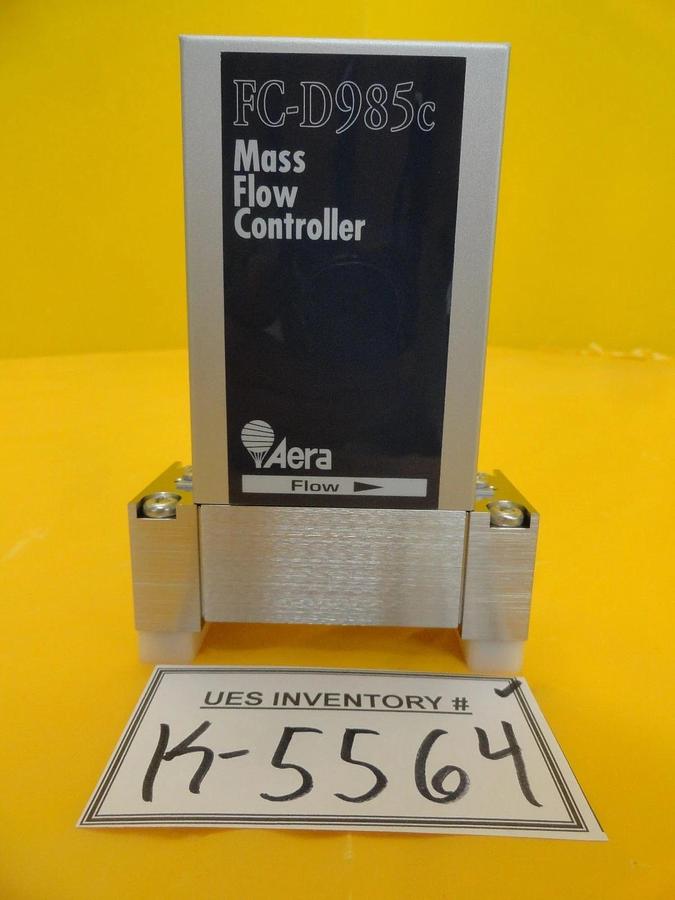 Used Aera TC FC-D985CT-BH Mass Flow Controller FC-D985c 400 CCM CF4(0.419) Used