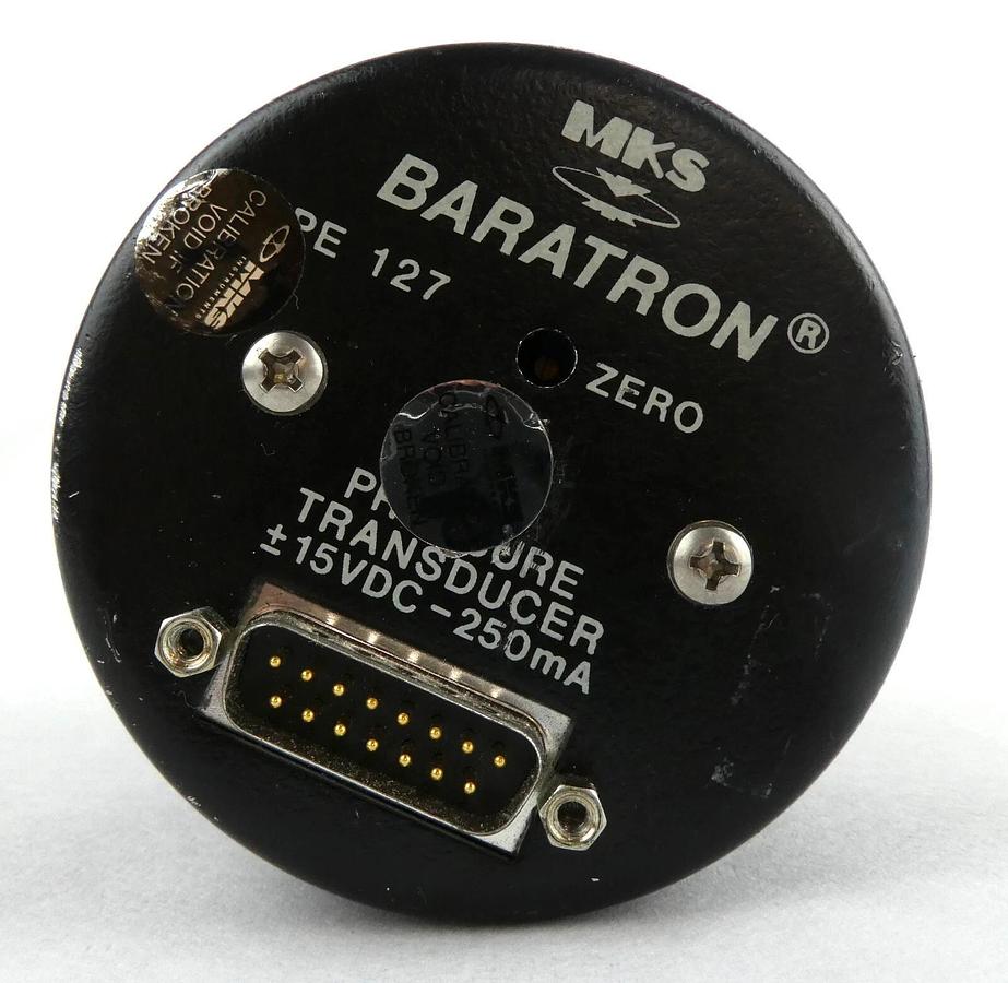 Used MKS Instruments 127AA-00002B Baratron Transducer Type 127 Tested Working