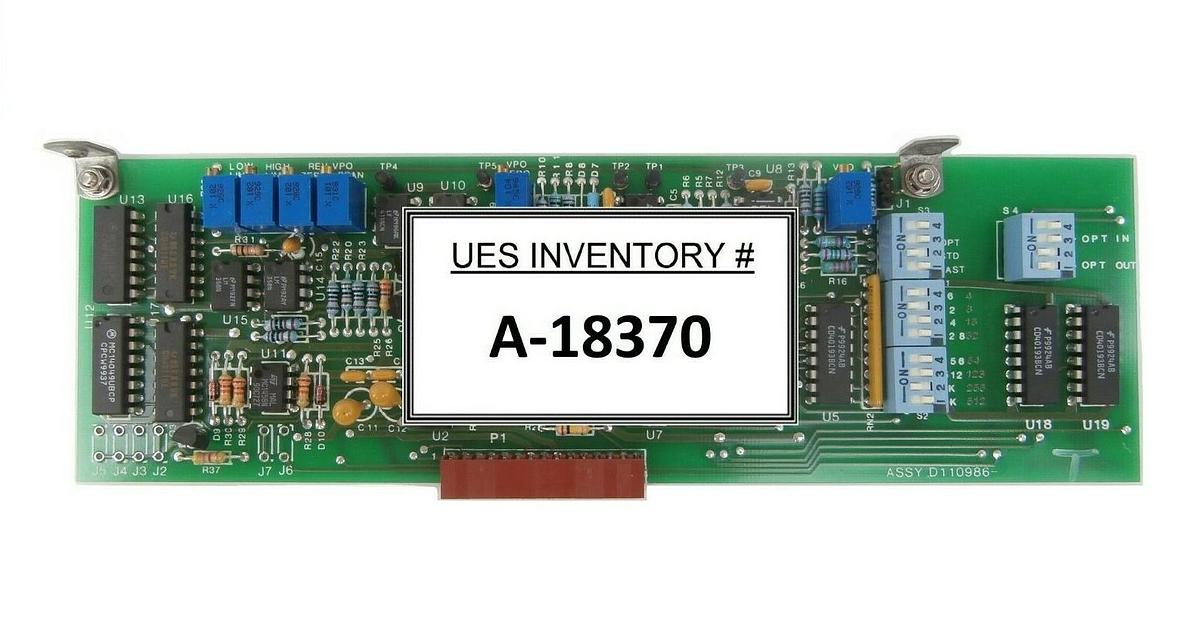Used MKS Instruments D110986 Processor Board PCB 152H-P0 Type 152 Working Spare