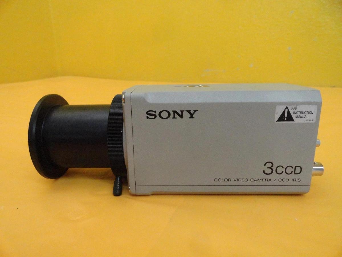 Used Sony DXC-930 3CCD Camera with CMA-D2CE Adaptor AMAT Orbot WF 720 Used Working