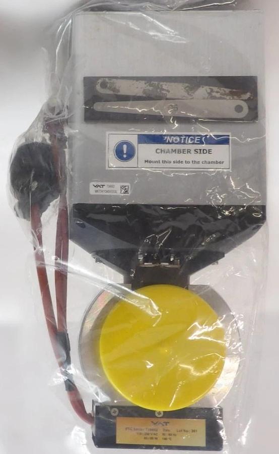 Used VAT 61234-KAGQ-BFT1 Butterfly Control Valve Series 612 Lot of 2 Working