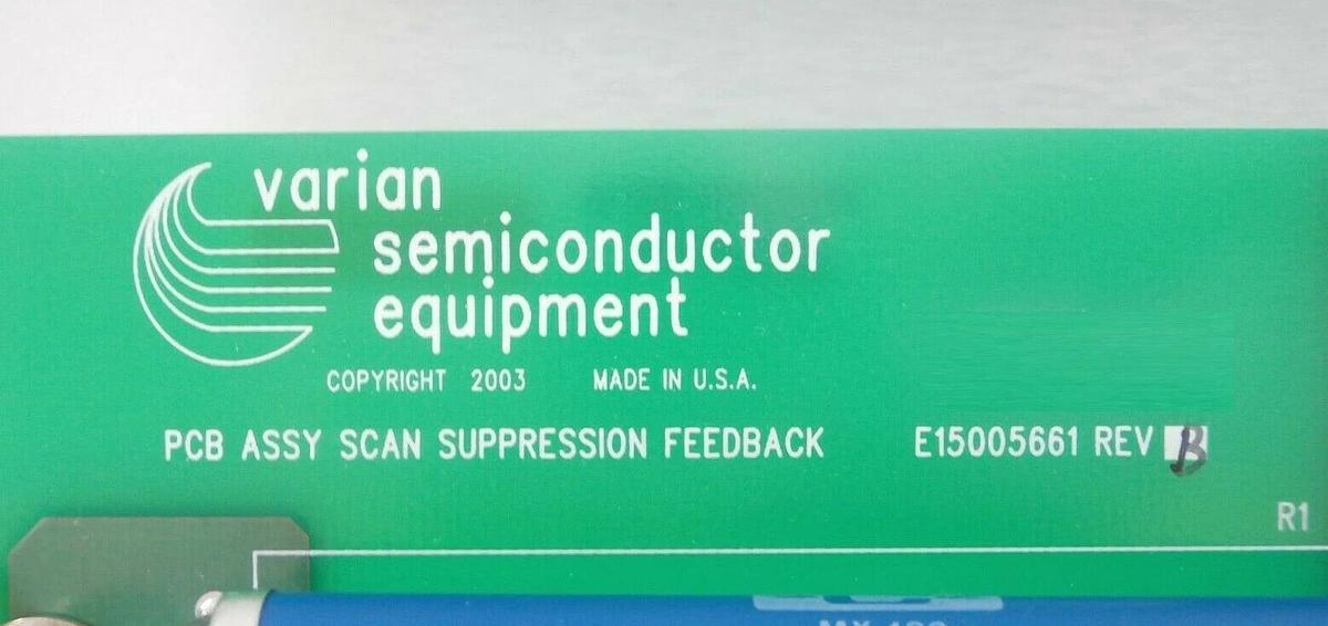 Used Varian E11104240 3A25 Scan Suppression Feedback Controller E15005661 Working
