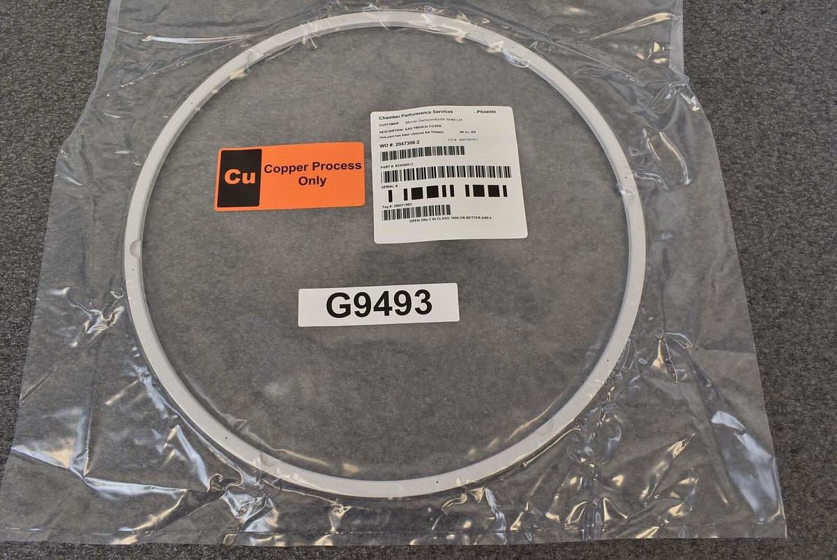 Used Applied Materials 0020-26967 Gas Trench Cover
