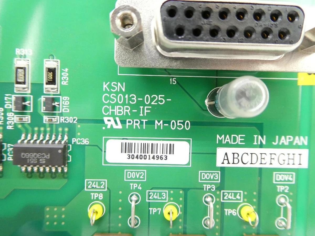 Used Nikon CS013-025 CHBR-IF Board PCB KSN NSR System Working Spare
