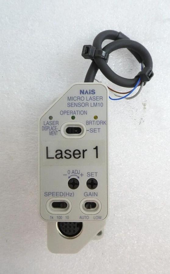 Used Matsushita LM10 Dual Laser Measurement NAiS System with Display FPO-A21 Working