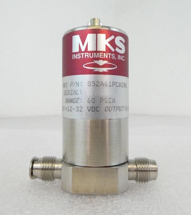 Used MKS Instruments 852A61PCA2NC Pressure Transducer Baratron Lot of 4 Working