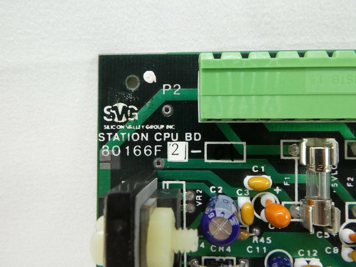 Used SVG Silicon Valley Group 80166F02-1 DEV Station CPU BD PCB Card 90S DUV Working