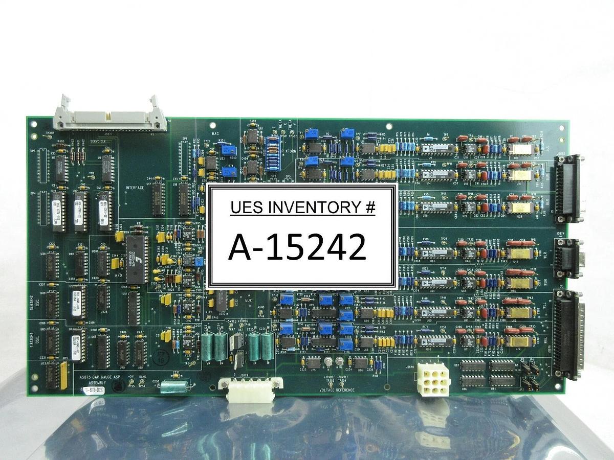 Used SVG Silicon Valley Group 879-8073-002 Cap Gauge ASP Assembly Board PCB Spare