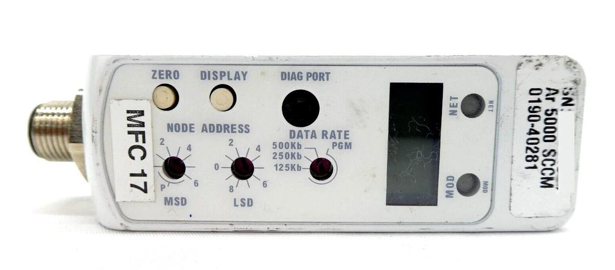 Used Brooks Instrument GF125CXXC Mass Flow Controller MFC GF125 Ar Reseller Lot of 12