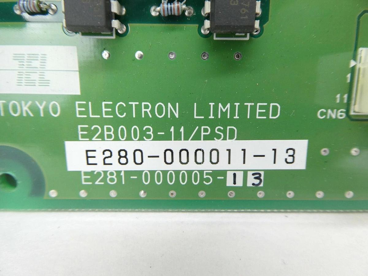 Used TEL Tokyo Electron E280-000011-13 DC Converter PCB E2B003-11/PSD T-3044SS Spare