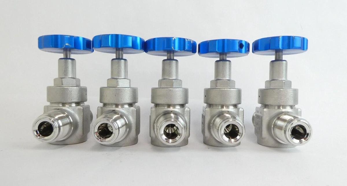 Used IHARA 9C16 Bellows Manual Valve 10k-3/4 Reseller Lot of 10 Working
