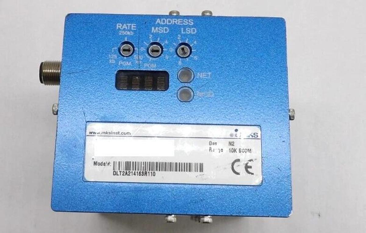 Used MKS Instruments DLT2A214163R110 Flow Ratio Controller DELTA II Working Surplus