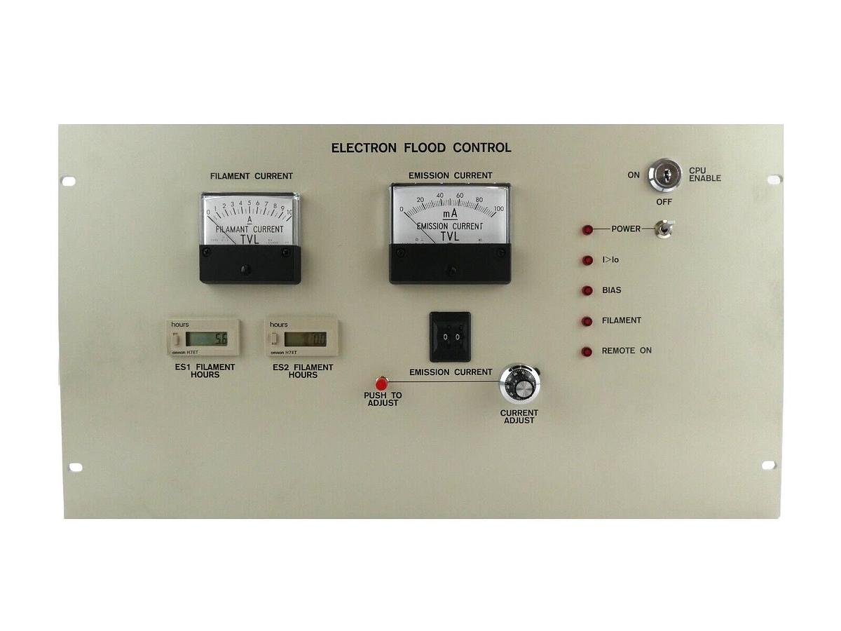 Used Varian V87-309235 Electron Flood Controller Assembly Working Surplus