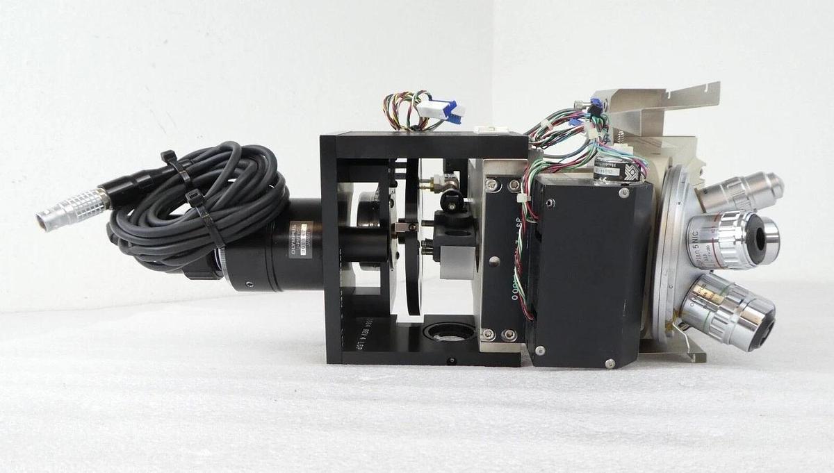 Used Ultrapointe 500 Microscope Assembly 200mm Olympus BH3-5NRE-M U-PMTVC Working