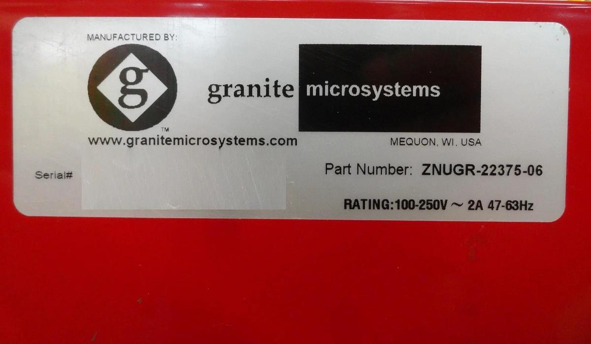 Used Granite Microsystems ZNUGR-22375 Compact Computer ASM Epsilon 3000 Working
