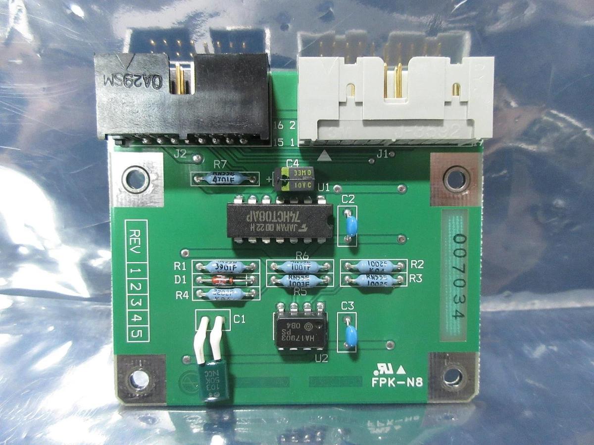 Used Kokusai Electric D3E01450 Processor Board PCB EL-I/F Used Working