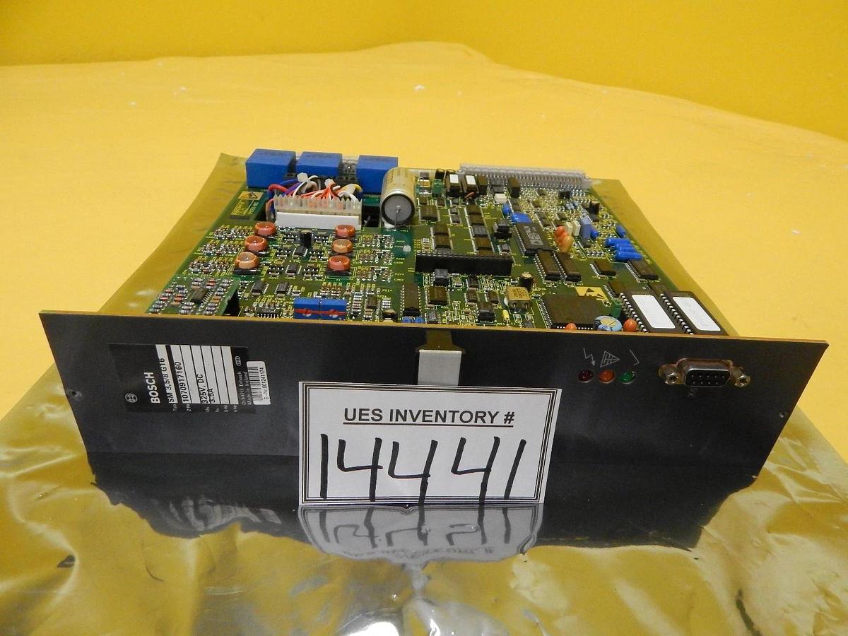 Used Bosch 1070917160 Servo PCB Module SM 3.5/8 G16 B48359-003 MOOG Used Working