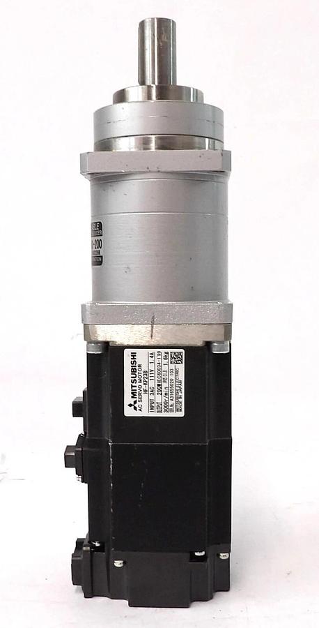 Used Mitsubishi HF-KP23B AC Servo Motor w/ VRGS-11B60-200 Able Reducer Working