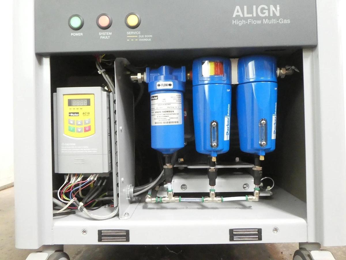 Used Parker ALIGN-HFMG-NA High-Flow Multi-Gas Generator ALIGN Untested Surplus