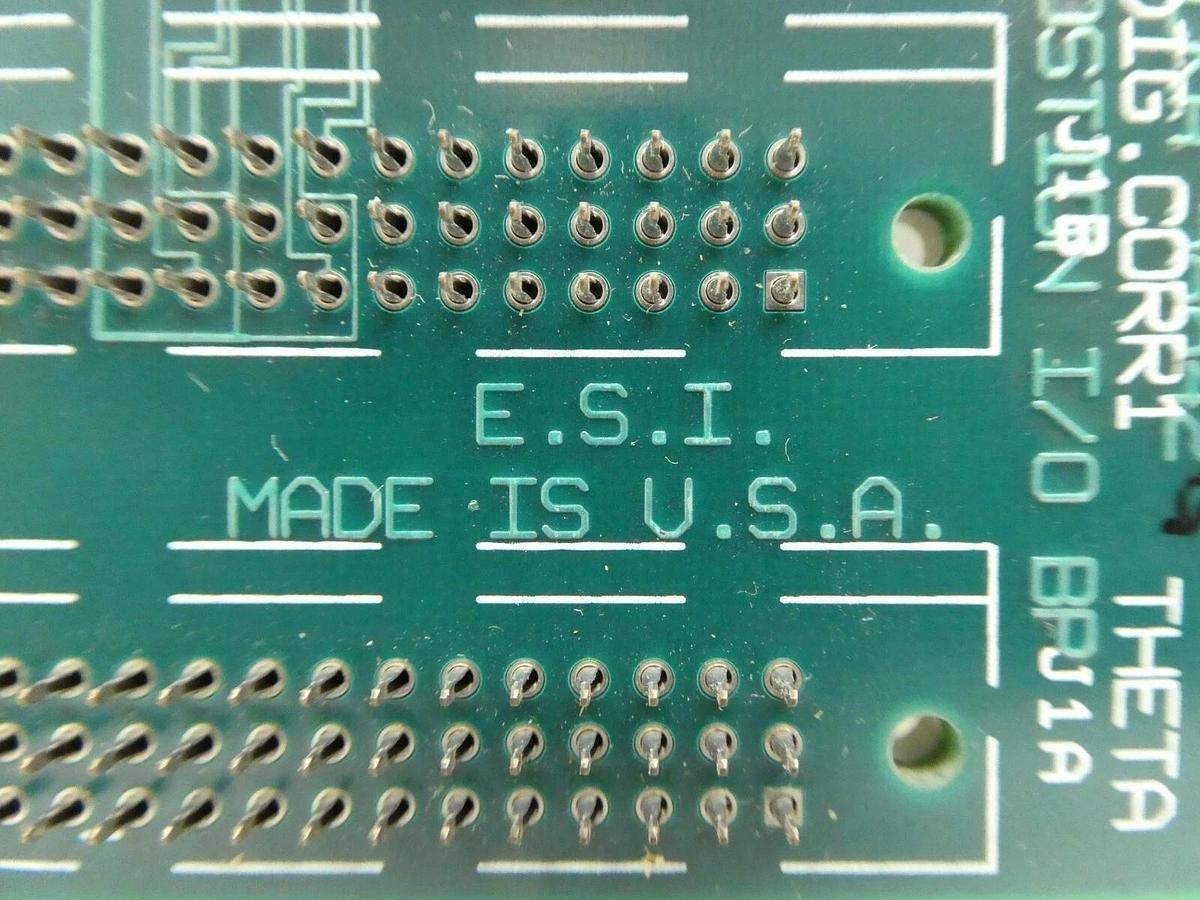 Used ESI Electro Scientific Industries CKA 58642 Beam Postion I/O Backplane PCB Spare