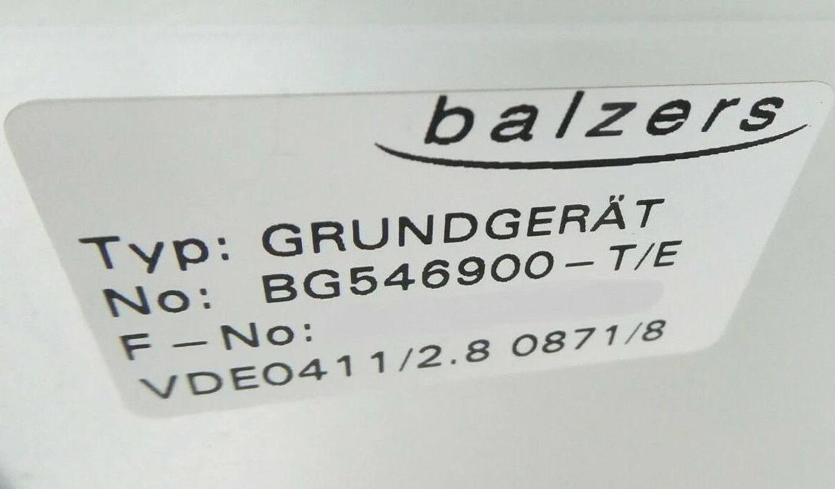 Used Balzers TPG Vacuum Controller Rack TPG 300 TPG 251 TEL Tokyo Electron Working
