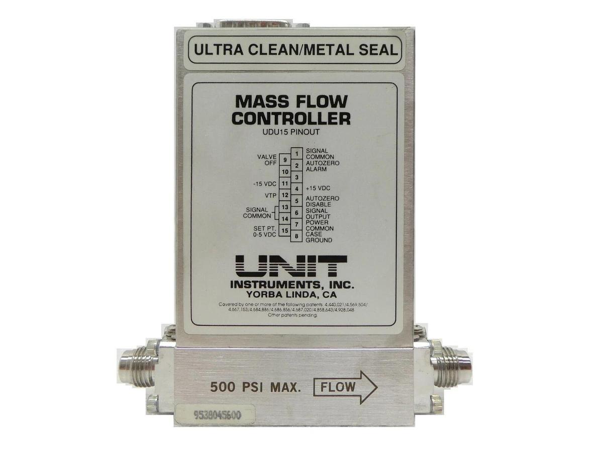 Used UNIT Instruments UFC-8160 Mass Flow Controller MFC 1 SLM O2 Working Spare